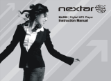 Nextar MA589-1GN - 1GB MP3 Ribbit Player User manual