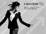 Nextar MA933A-1S - 1GB Digital MP3 Player User manual