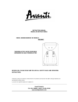 Avanti WD29EC User manual