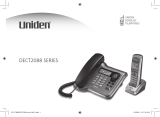 Uniden DECT2088 - DECT 2088 Cordless Phone Base Station User manual