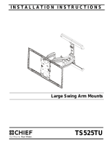 Chief TS525TU Installation guide