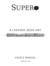 Supermicro 1022G-URF User manual