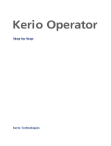 Kerio Operator, 5 users, GOV User guide