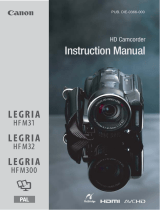 Canon HF M31 User manual