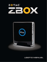 Zotac ZBOXHD-ID40-PLUS-U User manual