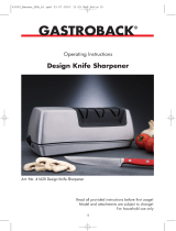 Gastroback 41620 Operating instructions