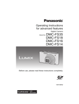 Panasonic DMC-FS18 Operating instructions