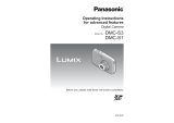 Panasonic DMCS3EF Operating instructions