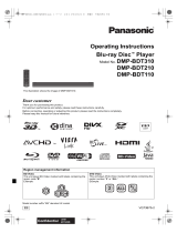 Panasonic DMP-BDT310 Operating instructions