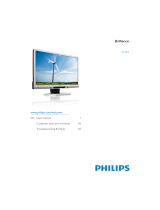 Philips 221B3LPCB/00 User manual