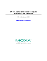 Moxa DA-681 Series User manual