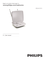 Philips SDV6123 User manual