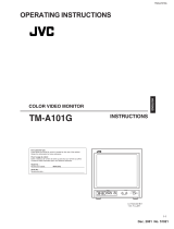 JVC TM-A101G User manual