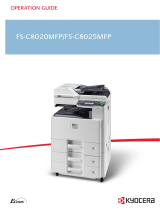 KYOCERA FS-C8025MFP + KYOLife 3 YR User manual