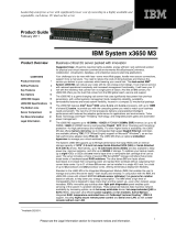 IBM x3650 M3 User manual