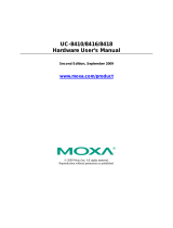 Moxa UC-8410 User manual