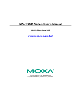 Moxa NPORT 5610-8 User manual