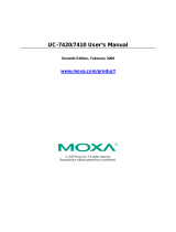 Moxa UC-7410 User manual