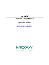 Moxa UC-7101 User manual