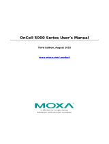 Moxa ONCELL 5004 User manual