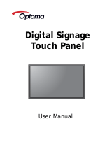 Optoma Digital Signage User manual