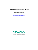 Moxa EM-1220-LX User manual