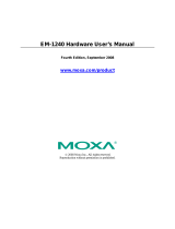 Moxa EM-1240-LX User manual