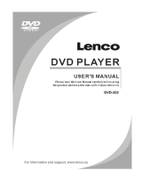 Lenco DVD-322 Specification