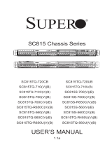 Supermicro SC815S-R650CB User manual