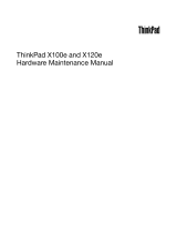 Lenovo THINKPAD X120E User manual