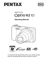 Pentax Optio RZ 10 Owner's manual
