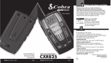 Cobra CXR825 User manual