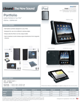 DreamGEAR i.Sound Portfolio for iPad User guide