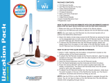 DreamGEAR Vacation Pack for Wii User guide