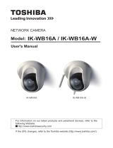 Toshiba IK-WB16A User manual