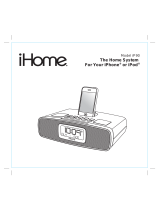 iHome iP90 Operating instructions