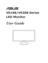 Asus VE208T User manual