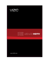 Vizio XVT473SV User manual