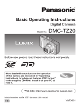 Panasonic DMCTZ20EB Owner's manual