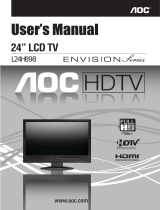AOC L24H898 User manual