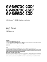 Gigabyte GV-R697OC-2GD User manual