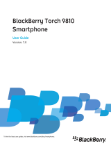Blackberry Torch 9810 v7.0 Owner's manual