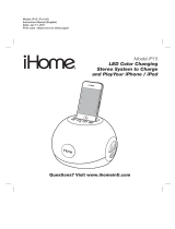 iHome IP15 User manual