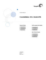 Seagate Constellation ES.1 ST500NM0011 User manual