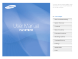 Samsung EC-PL210ZBPUUS User manual