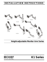 Chief K1C100B Installation guide