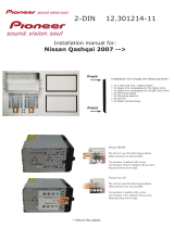 Pioneer 12.301214-11 Installation guide