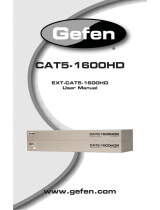 Gefen CAT5-1600HD User manual
