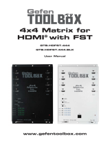 Gefen 4x4 Matrix for HDMI with FST and 3DTV Specification