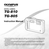 Olympus TG-810 User manual